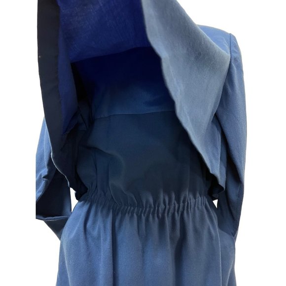 Doncaster Custom Royal Blue Executive Vintage Dress - Picture 5 of 14